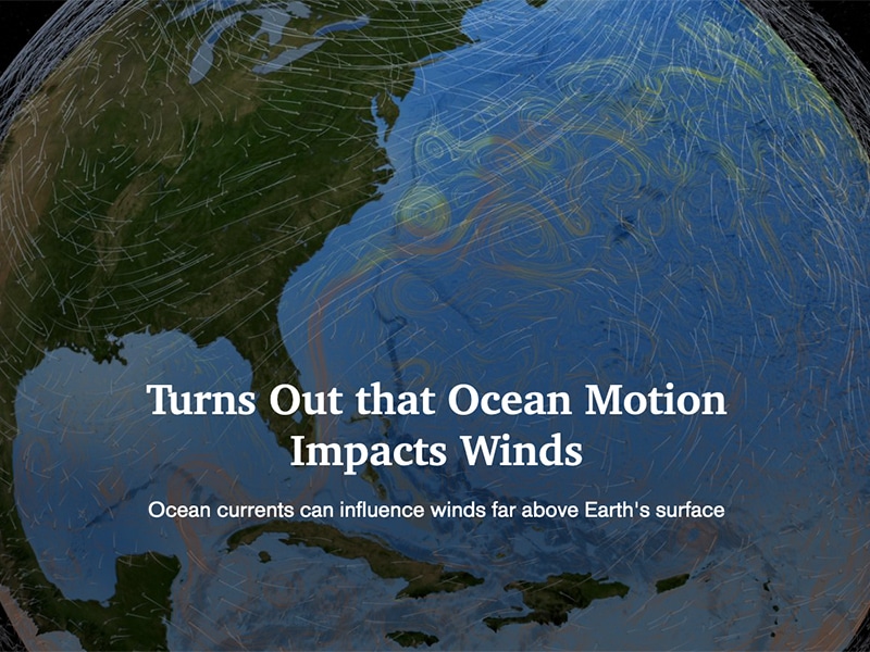 Turns Out that Ocean Motion Impacts Winds